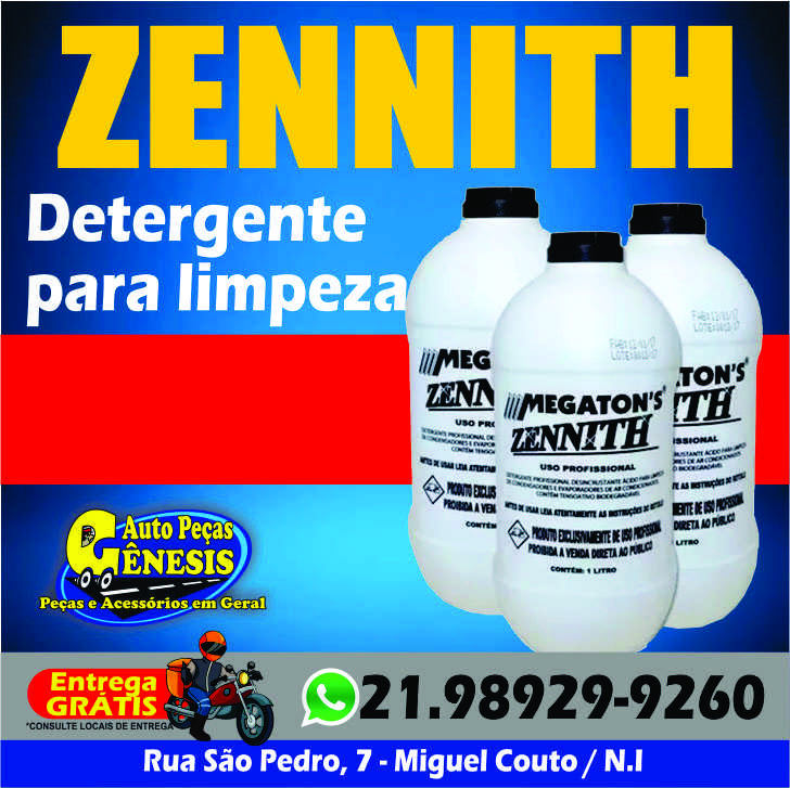 Zennith detergente para limpeza